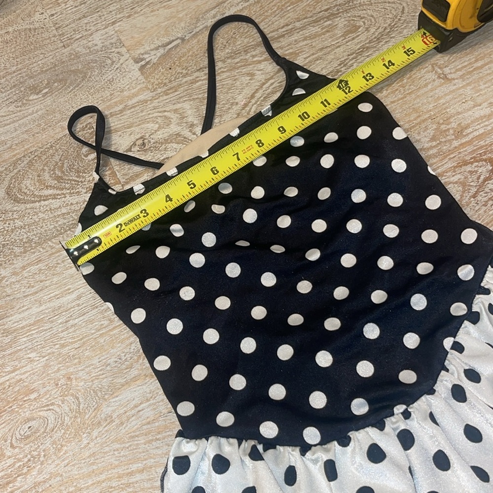 Pacific Connections Polka Dot Swimsuit 80s 90s View 6